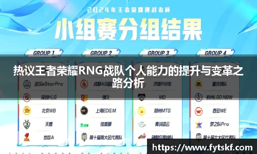 热议王者荣耀RNG战队个人能力的提升与变革之路分析